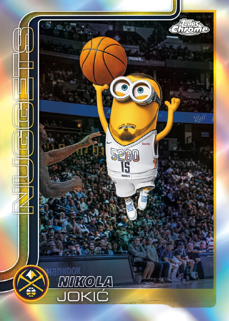 2025-26 Topps Chrome Updates Basketball Blaster Box