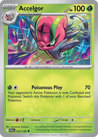 Scarlet & Violet Journey Together - 013/159 Accelgor Uncommon