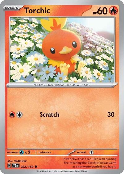 Scarlet & Violet Journey Together - 022/159 Torchic Common