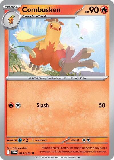 Scarlet & Violet Journey Together - 023/159 Combusken Uncommon