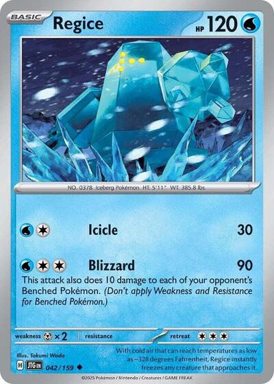 Scarlet & Violet Journey Together - 042/159 Regice Uncommon