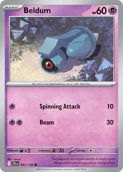 Scarlet & Violet Journey Together - 061/159 Beldum Common