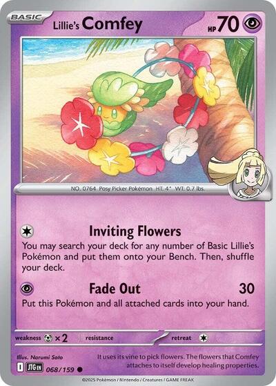 Scarlet & Violet Journey Together - 068/159 Lillie's Comfey Common