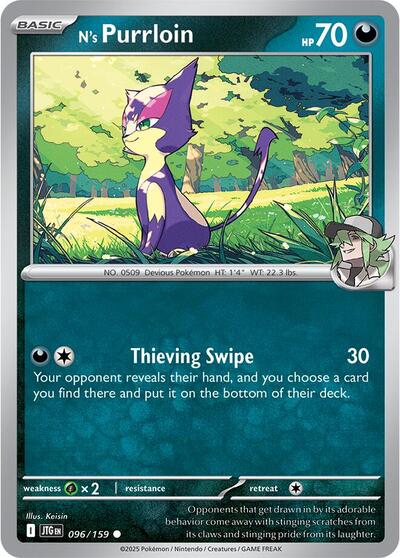 Scarlet & Violet Journey Together - 096/159 N's Purrloin Common