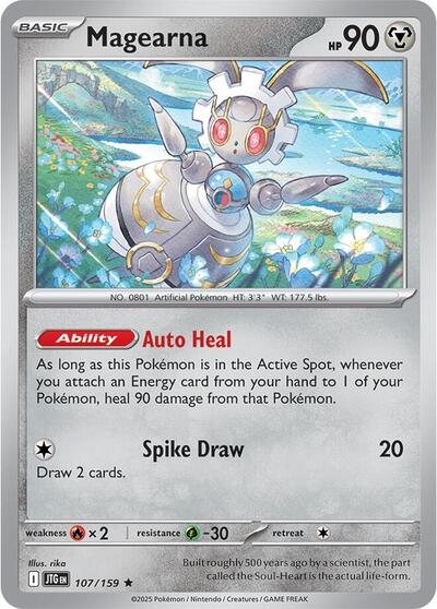 Scarlet & Violet Journey Together - 107/159 Magearna Rare
