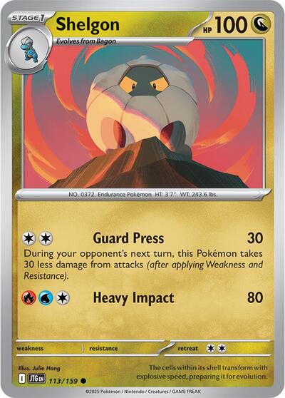 Scarlet & Violet Journey Together - 113/159 Shelgon Common