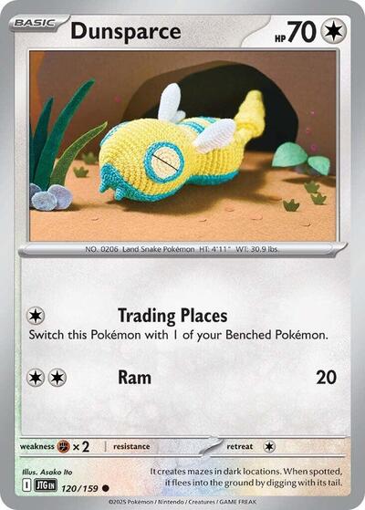Scarlet & Violet Journey Together - 120/159 Dunsparce Common
