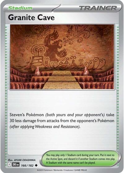 Scarlet & Violet Destined Rivals - 166/182 Granite Cave Uncommon
