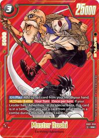 Manga Booster 01 - Master Roshi (Alternate Art) SB01-050 Rare