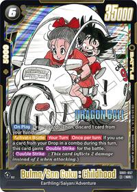 Manga Booster 01 - Bulma/Son Goku : Childhood SB01-057 Super Rare
