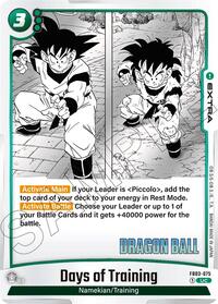 Manga Booster 01 - Days of Training FB03-075 Uncommon