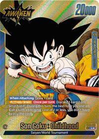 Manga Booster 01 - Son Goku : Childhood - FB06-025 (Gold) FB06-025 Leader