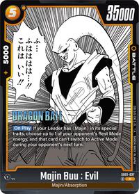 Manga Booster 01 - Majin Buu : Evil - SB01-037 SB01-037 Common