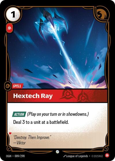 Riftbound - Origins - 009/298 Hextech Ray Common