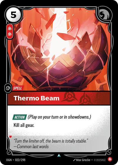 Riftbound - Origins - 022/298 Thermo Beam Uncommon