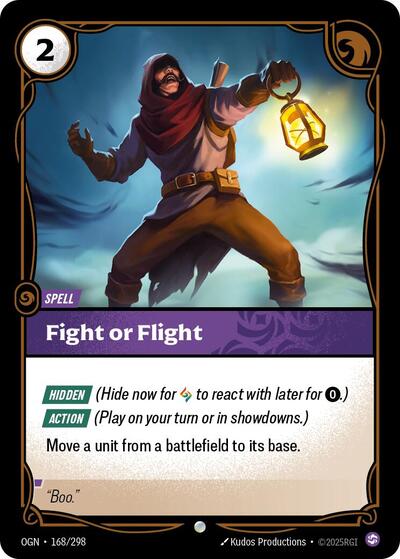 Riftbound - Origins - 168/298 Fight or Flight Common