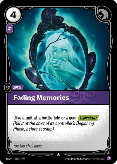 Riftbound - Origins - 180/298 Fading Memories Uncommon