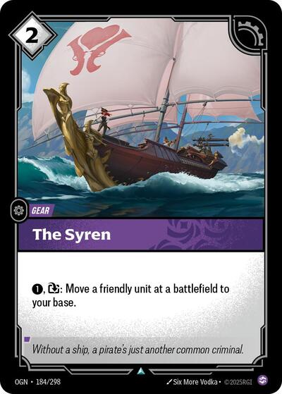 Riftbound - Origins - 184/298 The Syren Uncommon