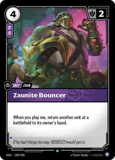 Riftbound - Origins - 188/298 Zaunite Bouncer Uncommon