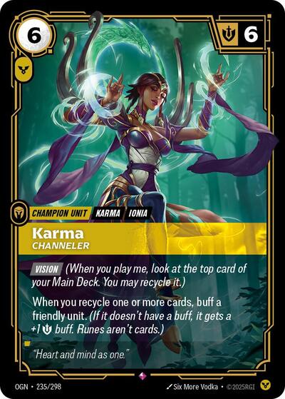 Riftbound - Origins - 235/298 Karma - Channeler Rare