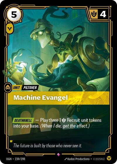 Riftbound - Origins - 239/298 Machine Evangel Rare