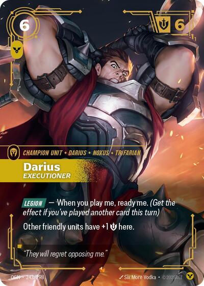 Riftbound - Origins - 243/298 Darius - Executioner Epic