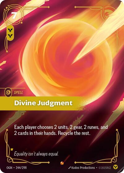 Riftbound - Origins - 244/298 Divine Judgment Epic