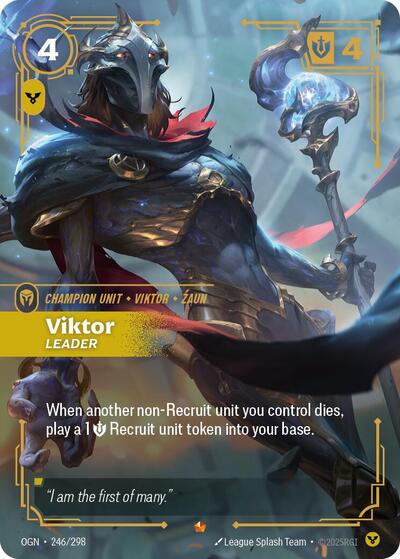 Riftbound - Origins - 246/298 Viktor - Leader Epic