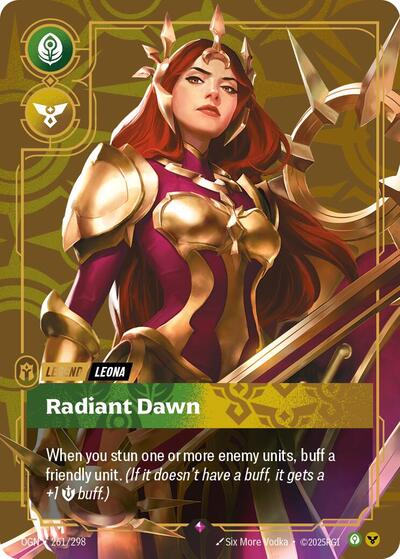 Riftbound - Origins - 261/298 Leona - Radiant Dawn Rare