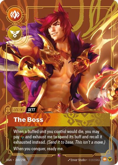 Riftbound - Origins - 269/298 Sett - The Boss Rare