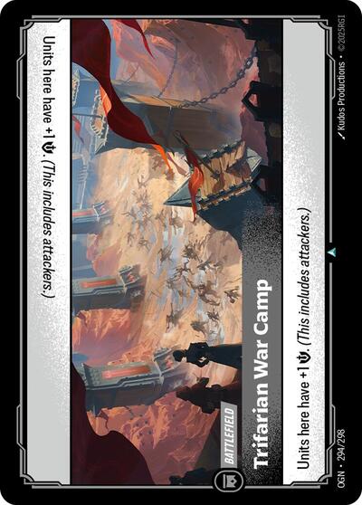 Riftbound - Origins - 294/298 Trifarian War Camp Uncommon