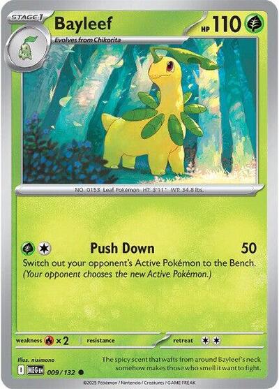 Mega Evolution - 009/132 Bayleef Common
