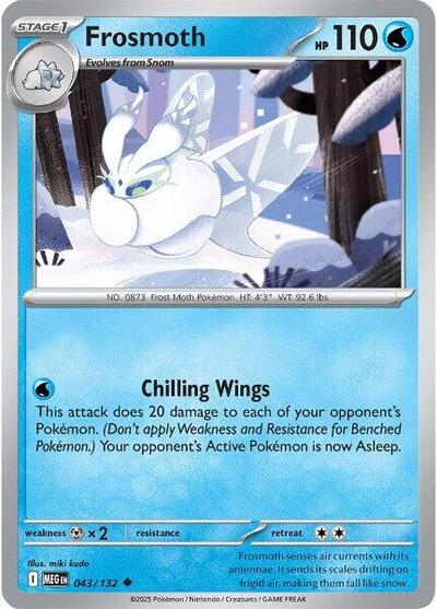 Mega Evolution - 043/132 Frosmoth Uncommon