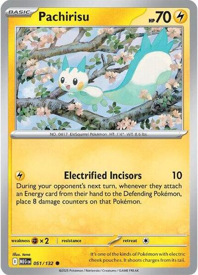 Mega Evolution - 051/132 Pachirisu Common