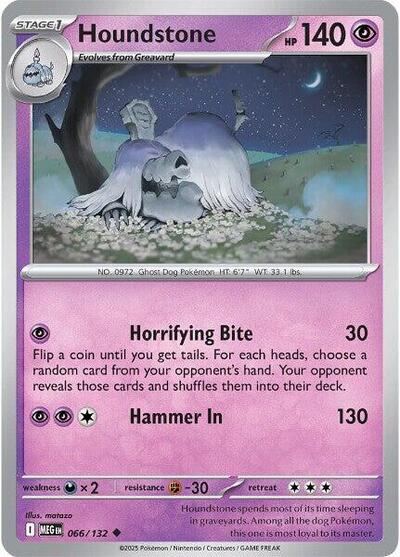 Mega Evolution - 066/132 Houndstone Uncommon