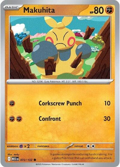 Mega Evolution - 072/132 Makuhita Common
