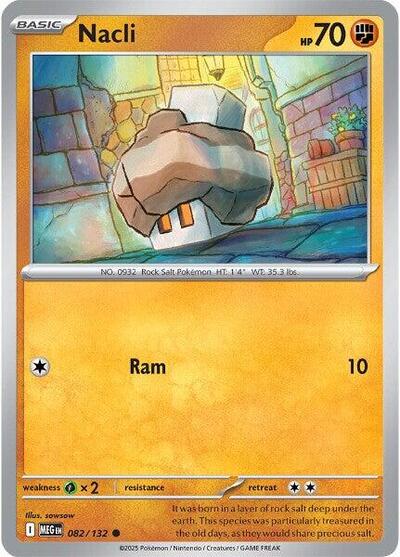 Mega Evolution - 082/132 Nacli Common