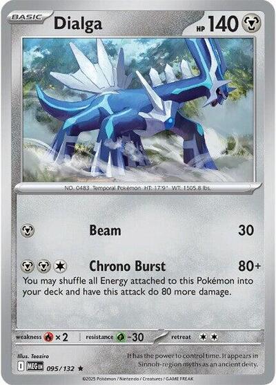 Mega Evolution - 095/132 Dialga Rare