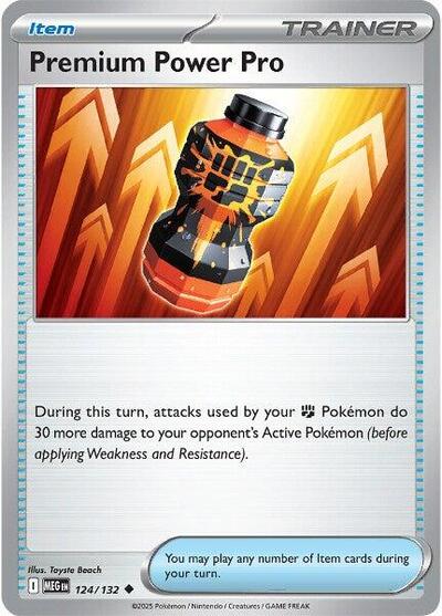 Mega Evolution - 124/132 Premium Power Pro Uncommon