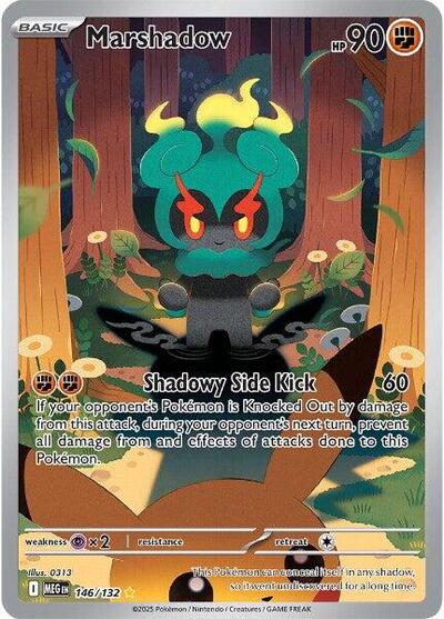 Mega Evolution - 146/132 Marshadow Illustration Rare