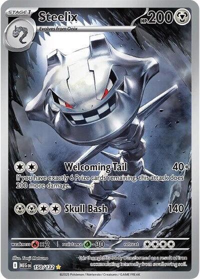 Mega Evolution - 150/132 Steelix Illustration Rare