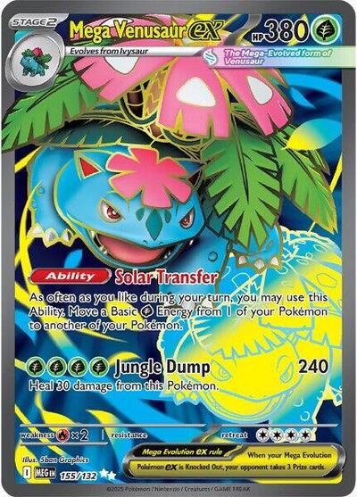 Mega Evolution - 155/132 Mega Venusaur ex Ultra Rare