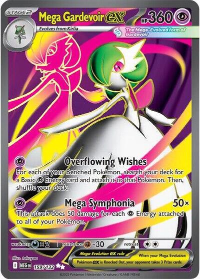 Mega Evolution - 159/132 Mega Gardevoir ex Ultra Rare