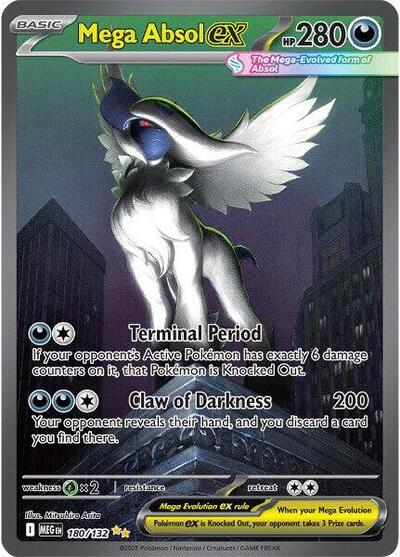 Mega Evolution - 180/132 Mega Absol ex Special Illustration Rare