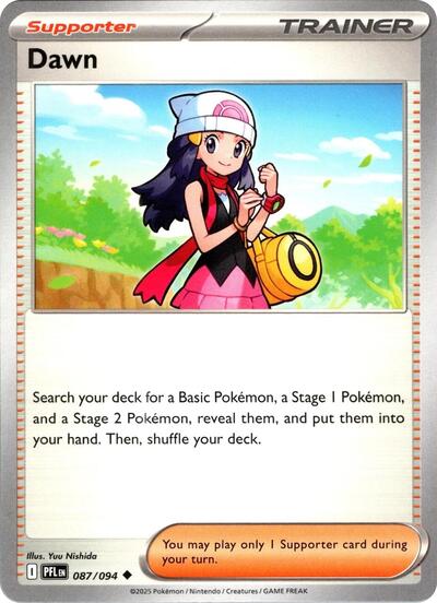 Mega Evolution Phantasmal Flames - 087/094 Dawn Uncommon