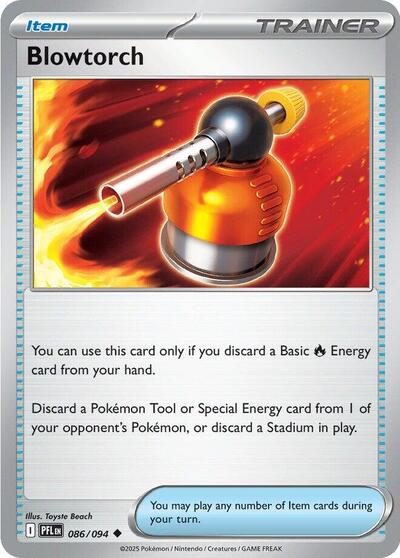 Mega Evolution Phantasmal Flames - 086/094 Blowtorch Uncommon