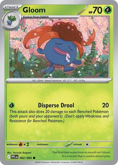 Mega Evolution Phantasmal Flames - 002/094 Gloom Common