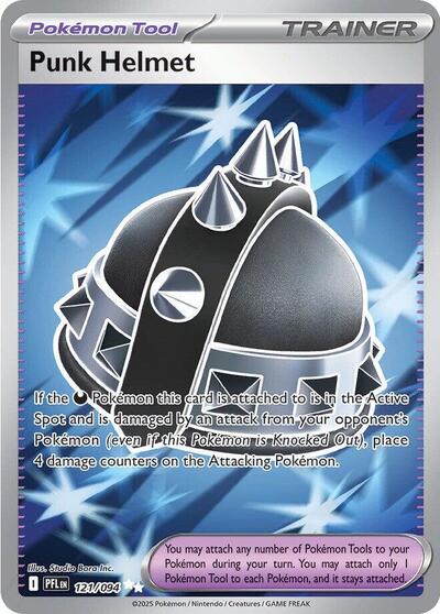 Mega Evolution Phantasmal Flames - 121/094 Punk Helmet Ultra Rare