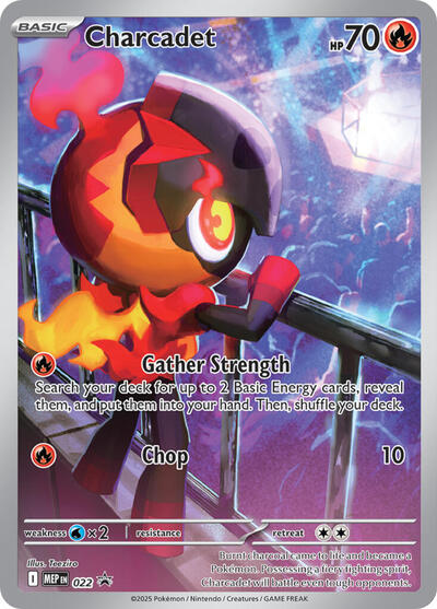 Mega Evolution Phantasmal Flames - 022 Charcadet Promo