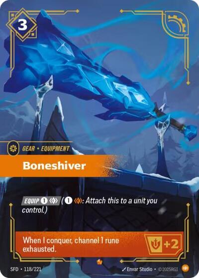 Riftbound Spiritforged - 118/221 Boneshiver Epic